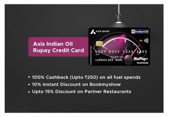 Axis Indian Oil Rupay Credit Card credit card by Axis Bank